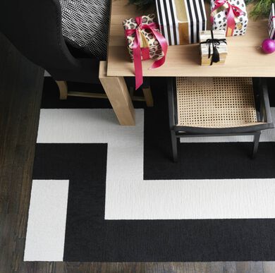 Detail of FLOR Signature Area Rug Manhattan