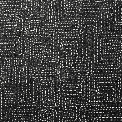 FLOR Hemline carpet tile shown in Flint