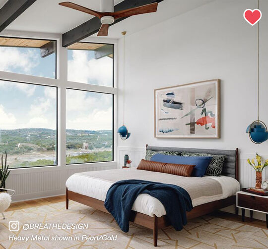 Heavy Metal shown in Pearl/Gold by @Breathedesign