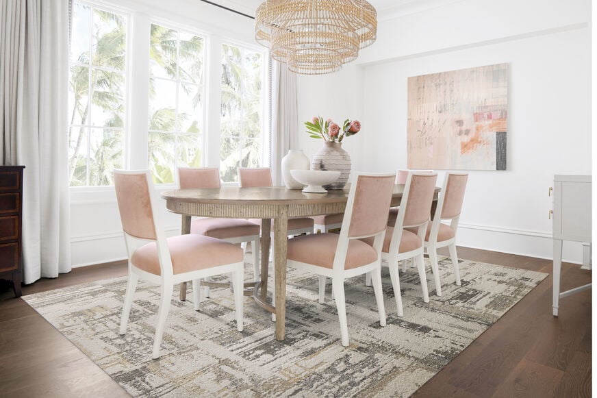 Splish Splash shown in eggnog dining room shot 