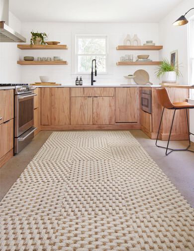 Woven In Time shown in kitchen