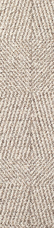 Tweed Indeed carpet tile shown in Dune