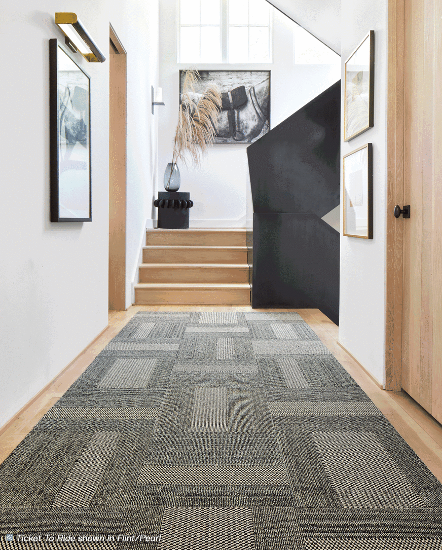 Variety of Rugs shown in four ways