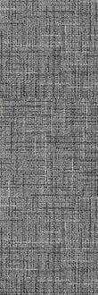 FLOR London Twill carpet tile shown in Flint/Pearl
