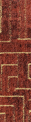 Gatsby carpet tile detail shown in Spice/Gold