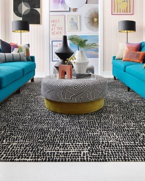 Connect The Dots in Flint/Pearl shown in a living room