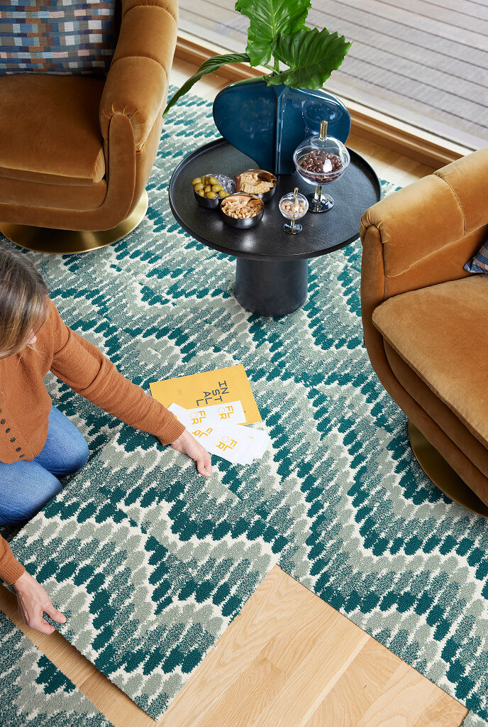 Trina Turk X FLOR: Exclusive Bright & Bold Rug Collection