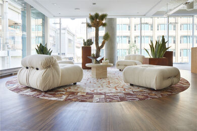 Interface Lost Palms™ Collection with FLOR Yucca Tree shown in Copper
