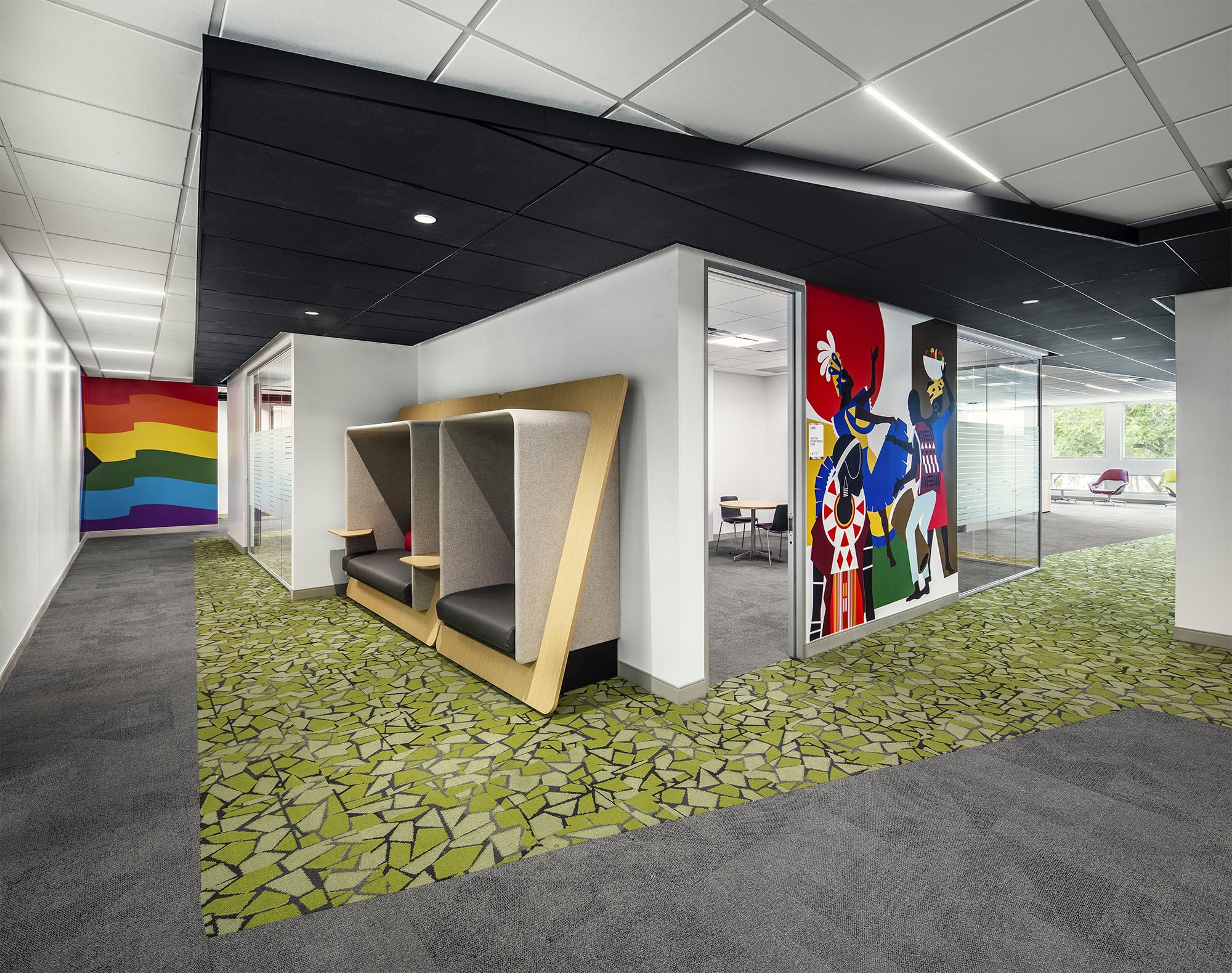 FLOR Commercial Space Area Rug & Carpet Tile Gallery