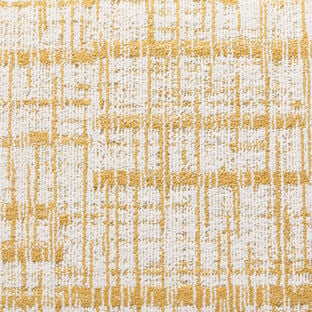 FLOR Crossed Signals carpet tile shown in Bone/Maize