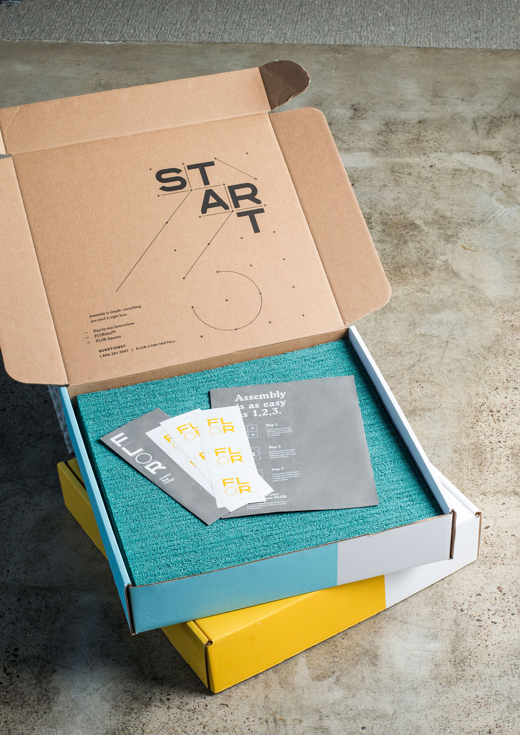 How FLOR Carpet Tiles Work Making Your FLOR Rug