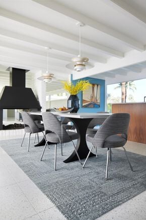 On The Dot in Nimbus shown in a dining room