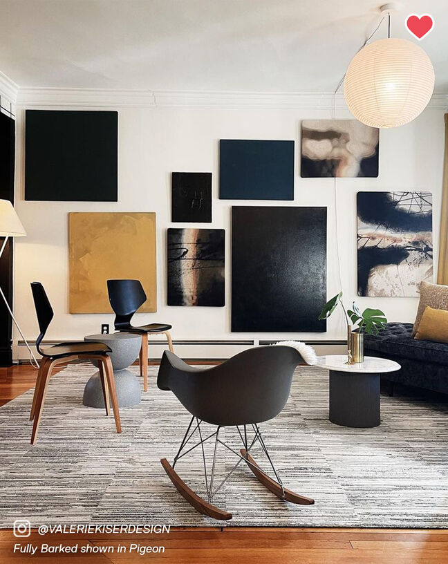 Fully Barked shown in Pigeon by @Valeriekiserdesign