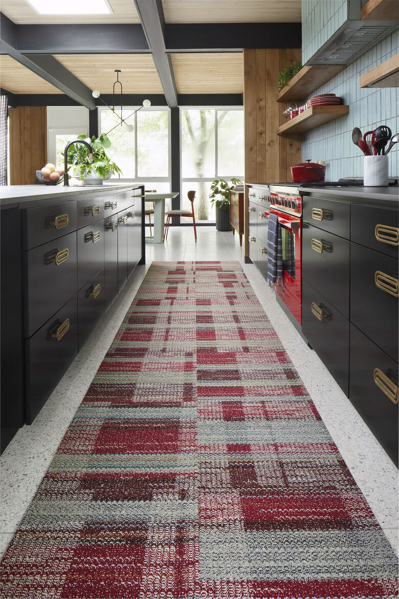 Follow the Cardinal Rules With Modern Red Area Rugs
