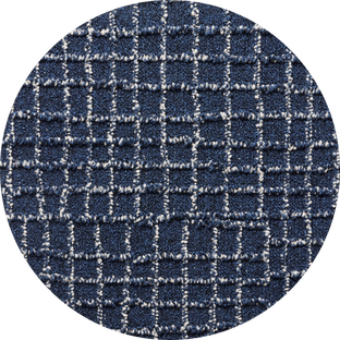 FLOR Squared Away tile shown in Midnight/Pearl