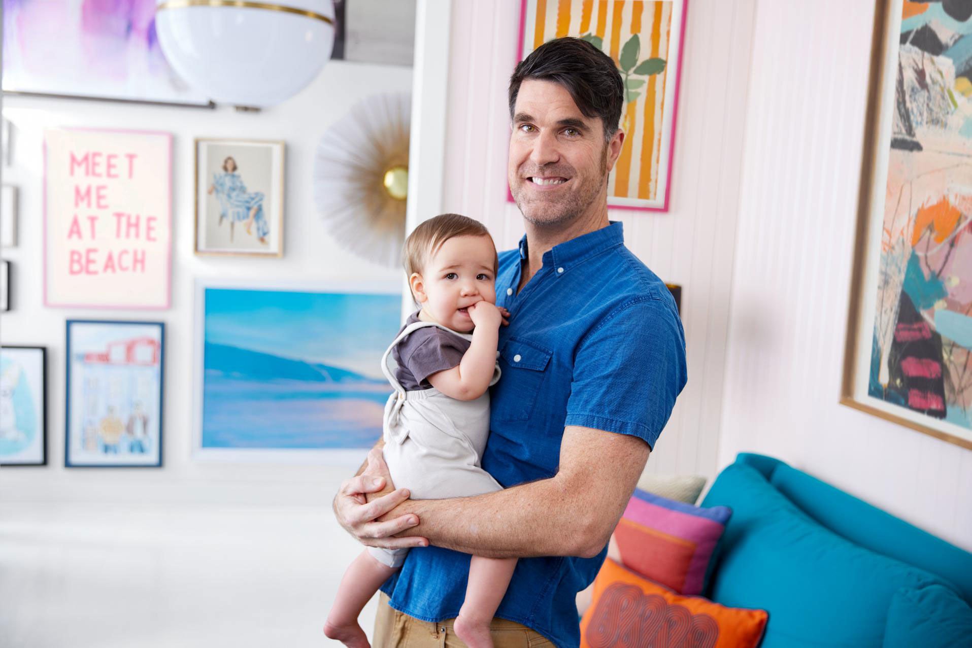 Brian Patrick Flynn and daughter
