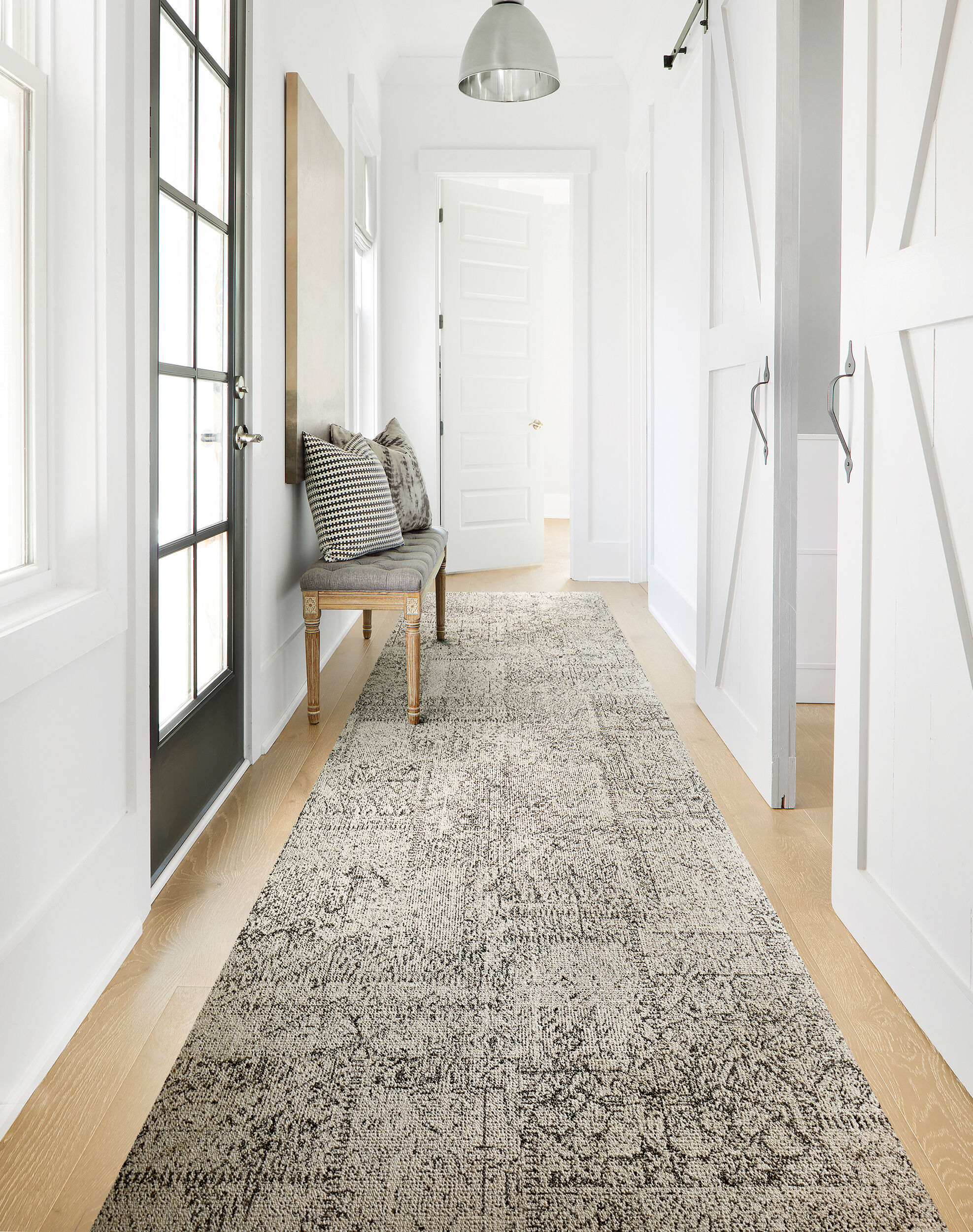 Well Worn - Pearl: Patterned Area Rugs & Carpet Tiles by FLOR