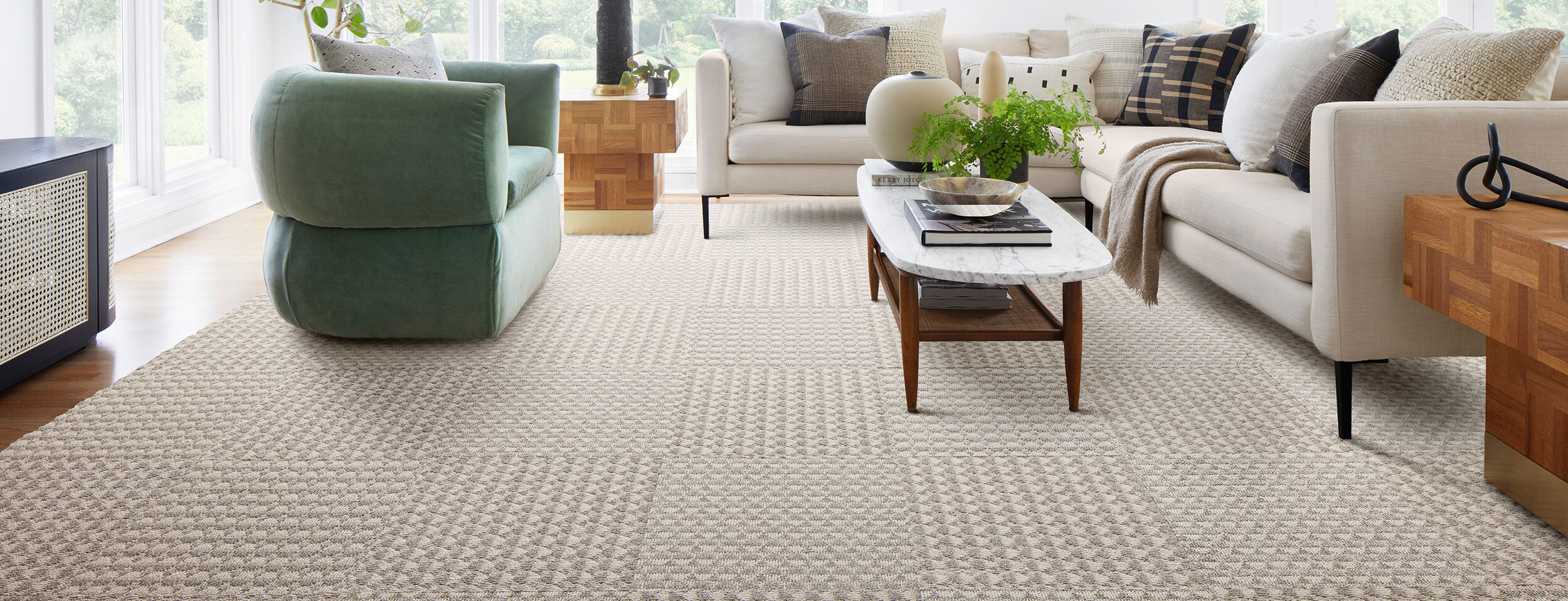 Good Company - Black: All Area Rugs & Carpet Tiles by FLOR