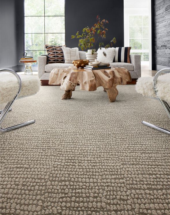 Connect The Dots - Pearl / Dune: All Area Rugs & Carpet Tiles by FLOR