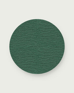 Made You Look Round Rug - Emerald - 3.25 Diameter