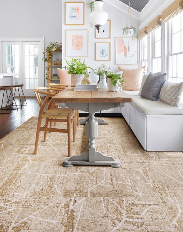 Terrain - Pearl: Patterned Area Rugs & Carpet Tiles by FLOR