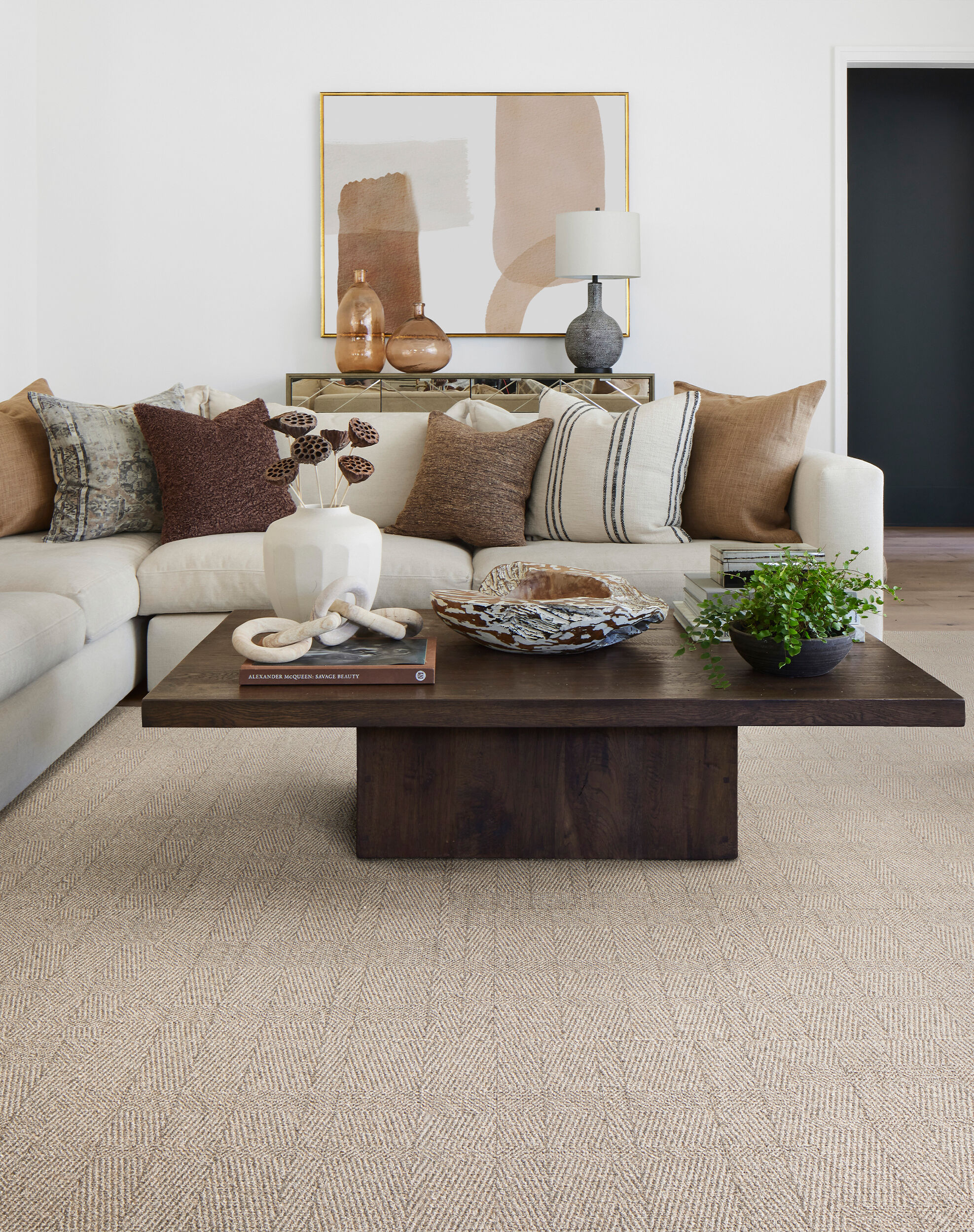 Tweed Indeed - Dune: Patterned Area Rugs & Carpet Tiles by FLOR