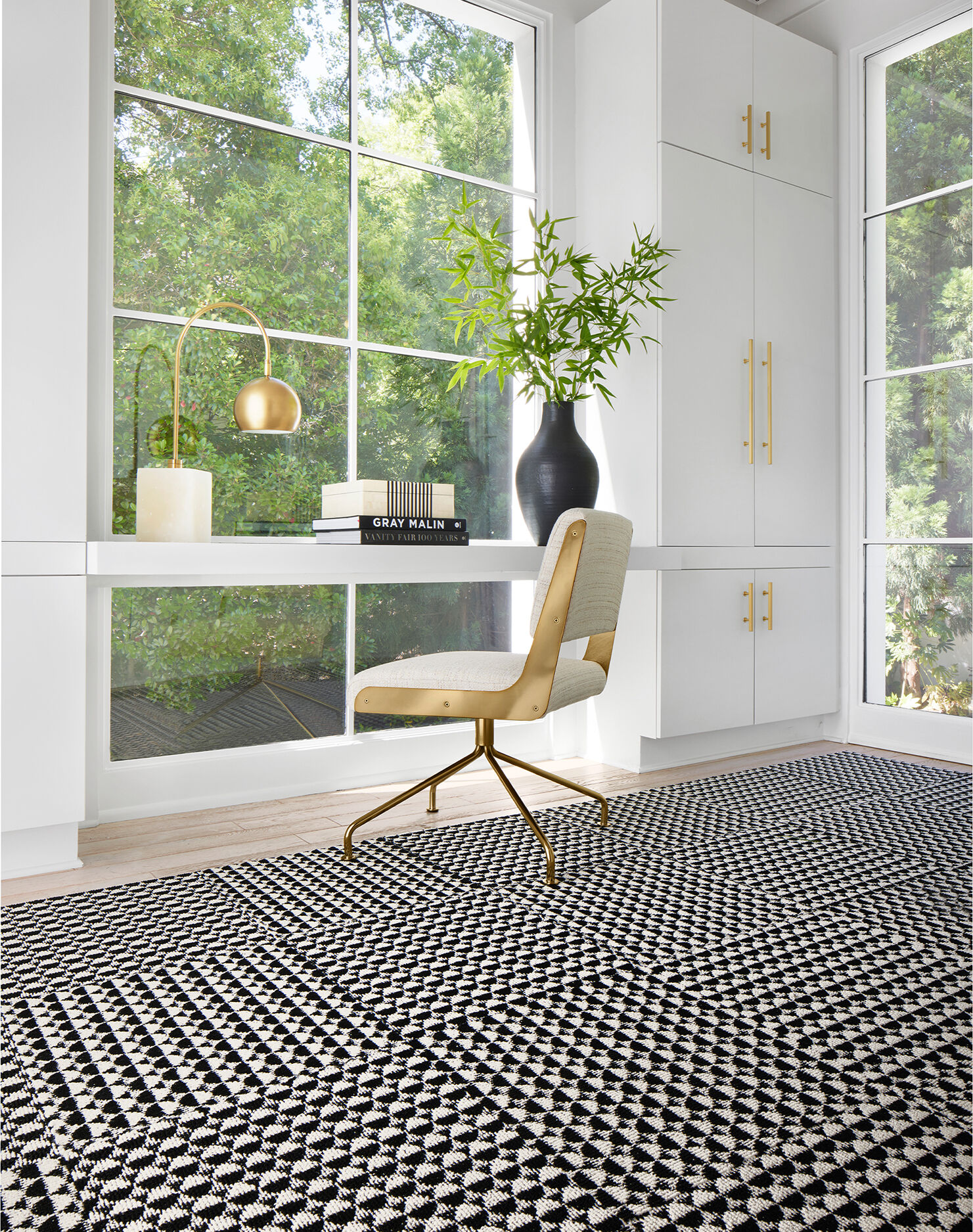 Good Company Black All Area Rugs Carpet Tiles by FLOR