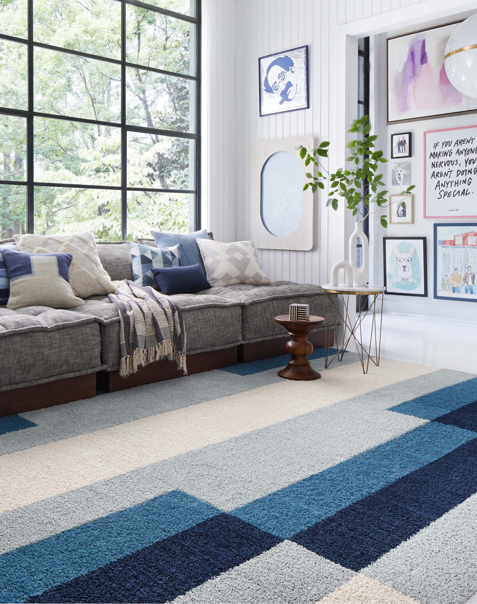 Shag carpet tiles hotsell