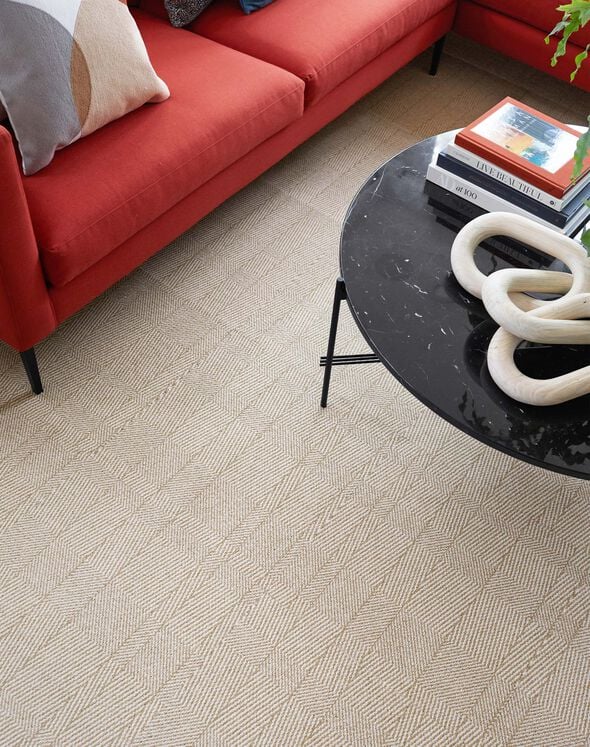 Tweed Indeed - Lichen: Patterned Area Rugs & Carpet Tiles by FLOR