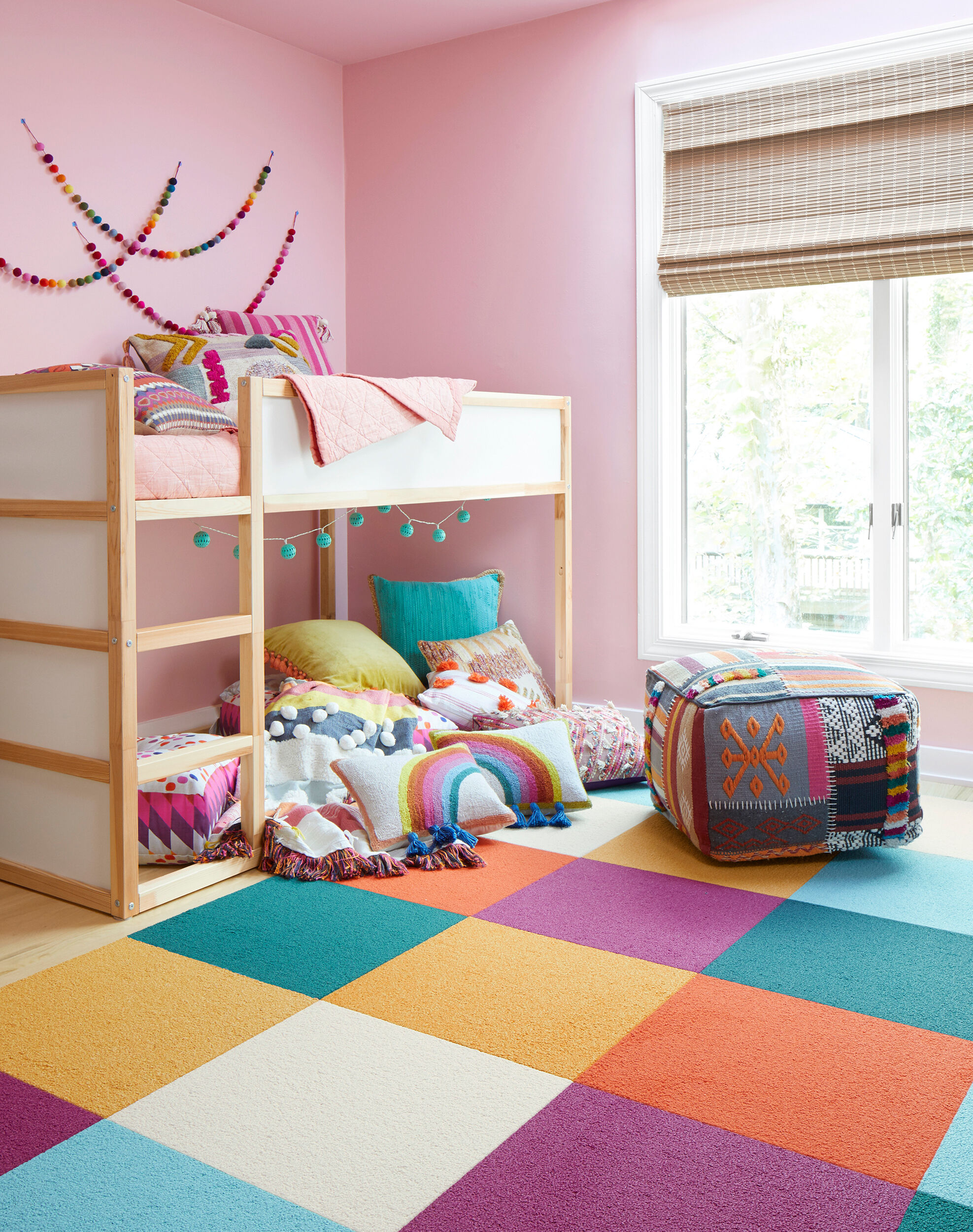 Heaven Sent - Bone: Solid Color Area Rugs & Carpet Tiles by FLOR