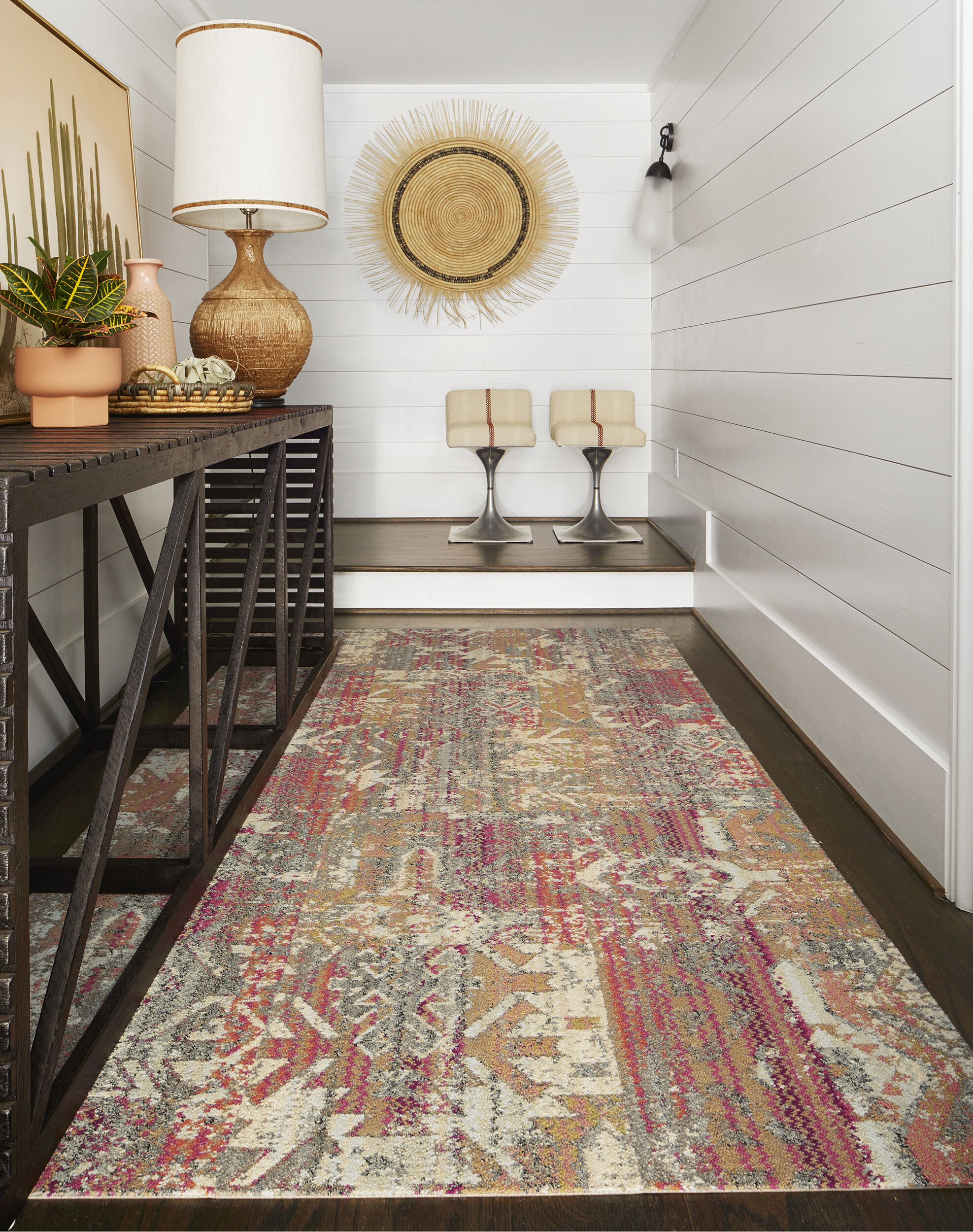 Highland Hills - Pink: Patterned Area Rugs & Carpet Tiles by FLOR