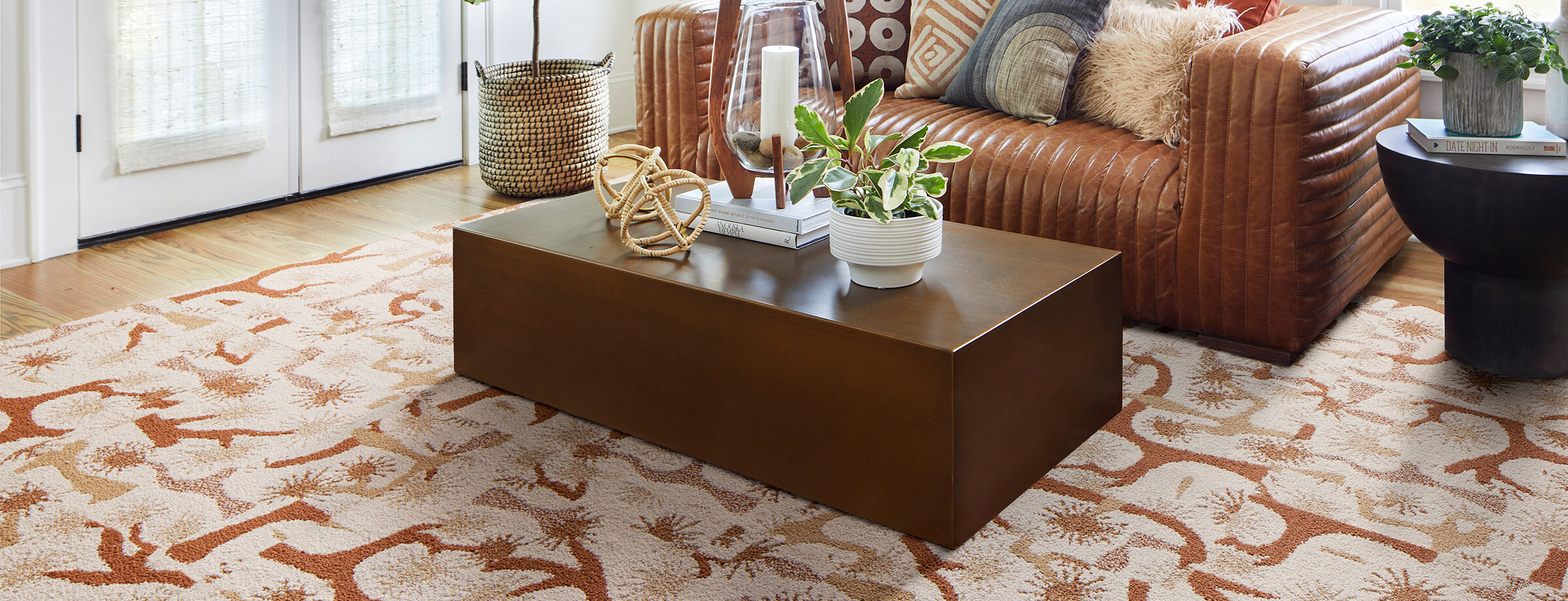 Yucca Tree Copper All Area Rugs & Carpet Tiles by FLOR