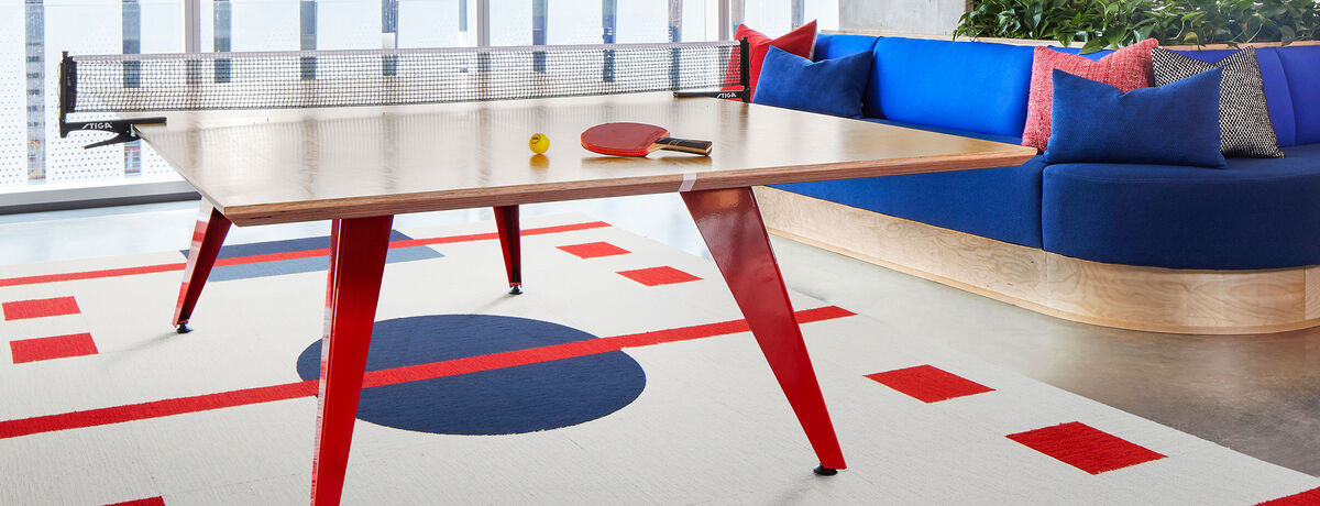 Hockey Rink Rug - Frost - 10x12