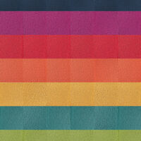 Citrus Spotlight Stripe - Sangria - 10x12