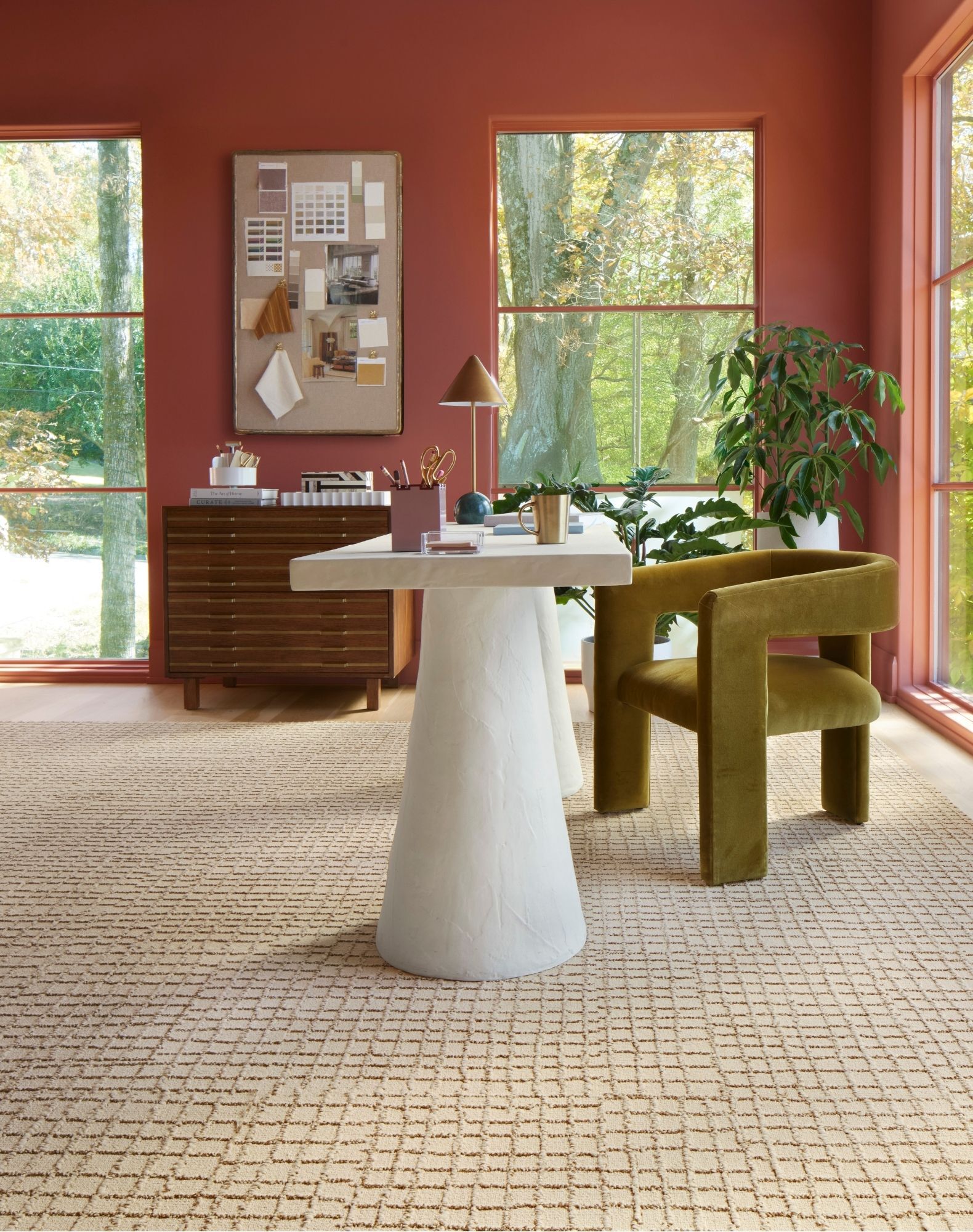Squared Away - Pearl / Topaz: All Area Rugs & Carpet Tiles by FLOR