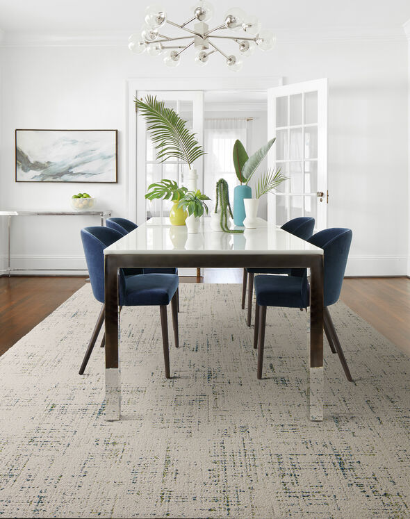 Freshen Up Teal All Area Rugs & Carpet Tiles by FLOR