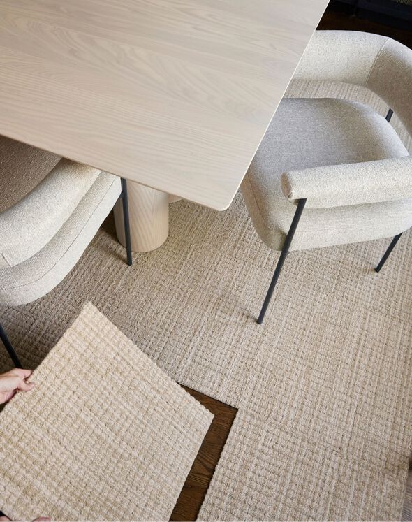 Jute Box - Bone: All Area Rugs & Carpet Tiles by FLOR