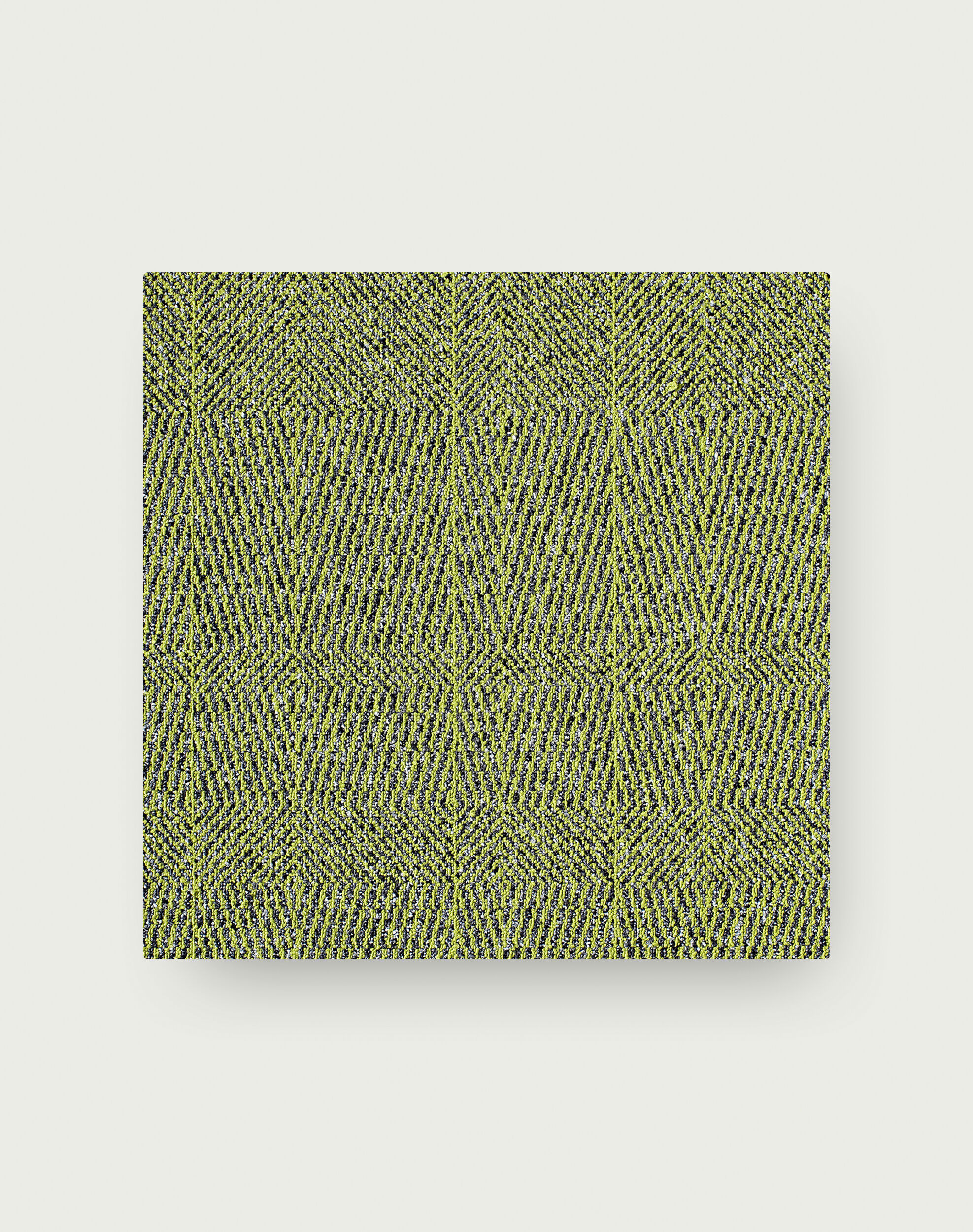 Tweed Indeed - Kiwi: Patterned Area Rugs & Carpet Tiles by FLOR