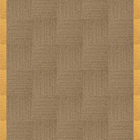 Suit Yourself Quarter Border - Raffia / Marigold - 9x11