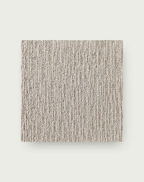 Made You Look Beige Solid Color Area Rugs & Carpet Tiles by FLOR