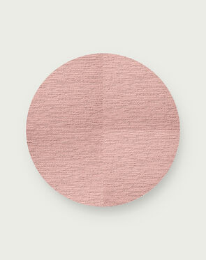 Made You Look Round Rug - Blush - 3.25 Diameter
