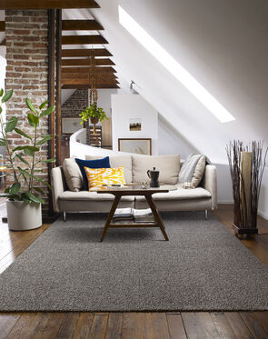 In the Deep - Bone: Solid Color Area Rugs & Carpet Tiles by FLOR
