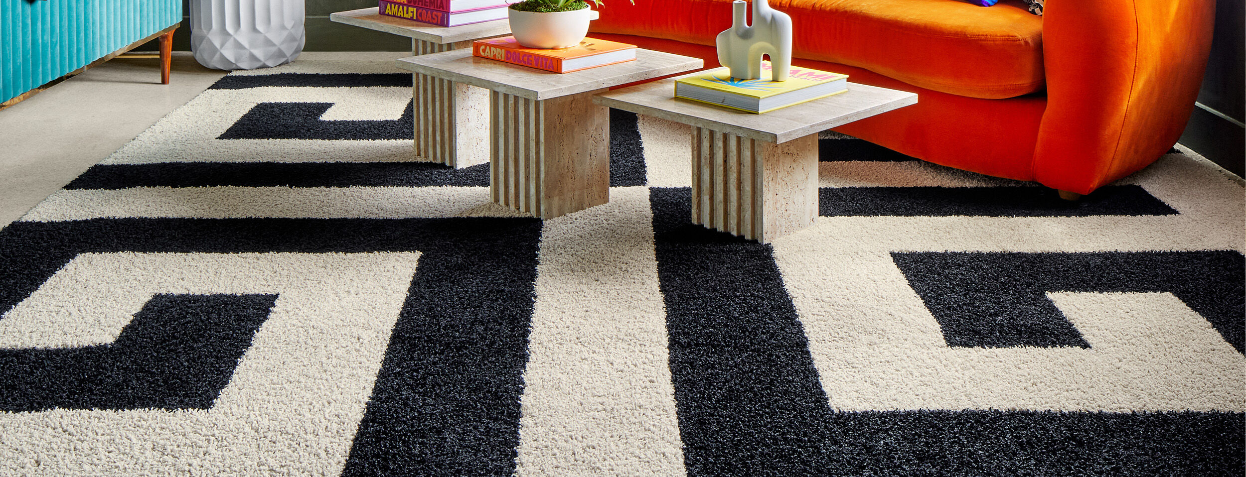 Top Grey Rugs Modern Design Floor Mat Squares Pattern Short Pile Quality Carpet 