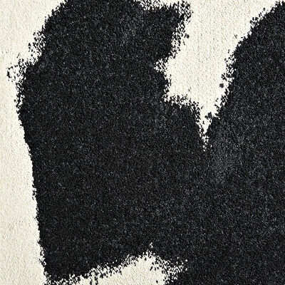Mod Cow - Black: Patterned Area Rugs & Carpet Tiles by FLOR
