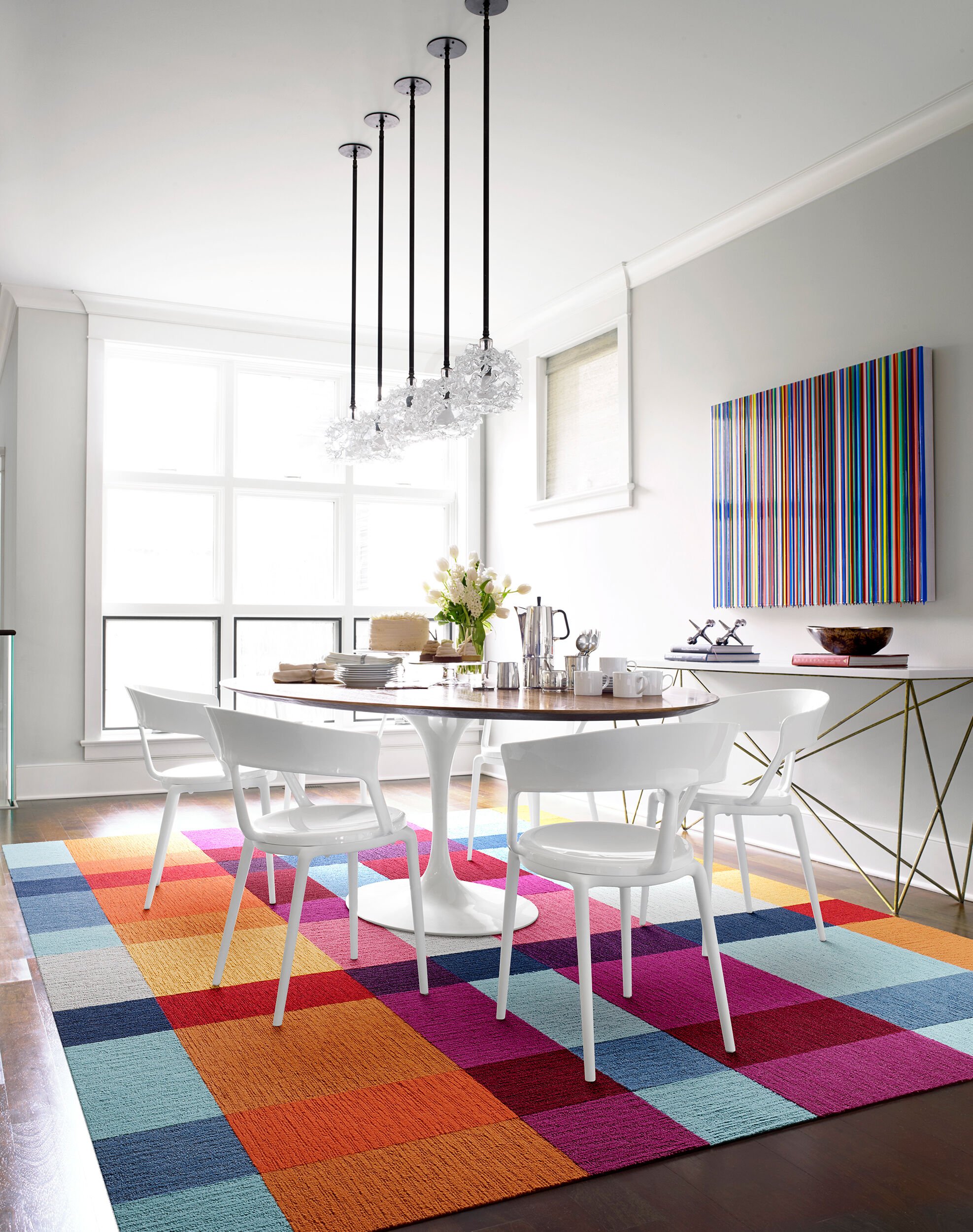 Picnic Breakfast - Multi - 8x10: FLOR Signature Area Rugs by 