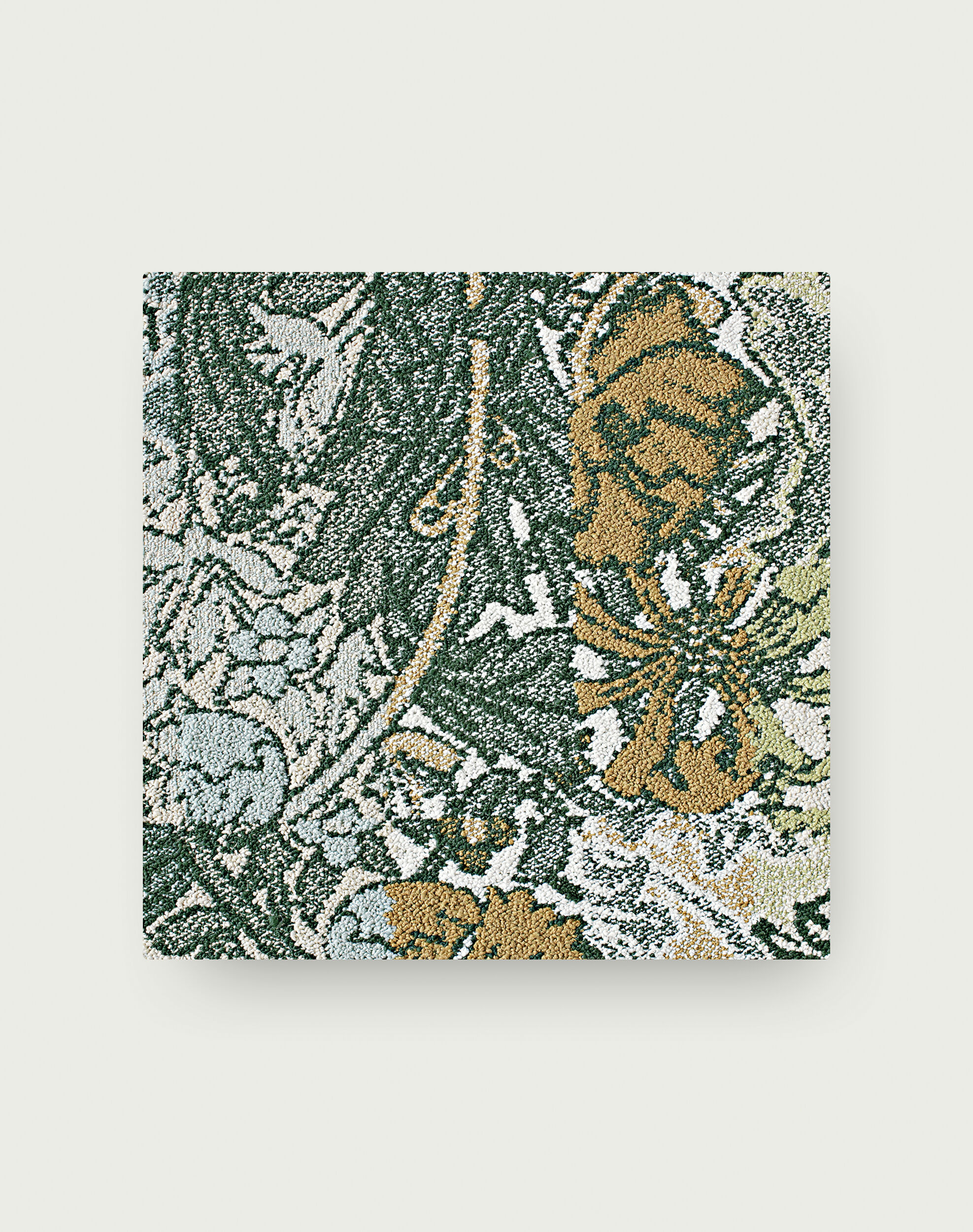 Among the Wildflowers - Ivy: Patterned Area Rugs & Carpet Tiles by