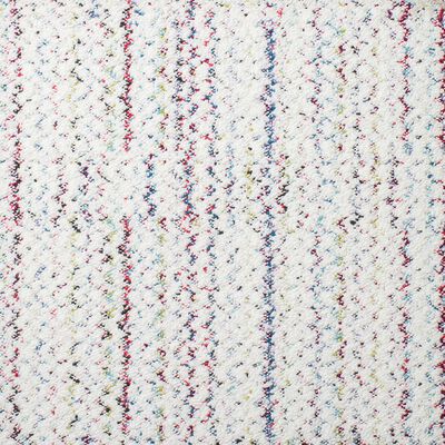 Bright Tile Rug In Stitches - Bright White: Patterned Area Rugs & Carpet Tiles by FLOR
