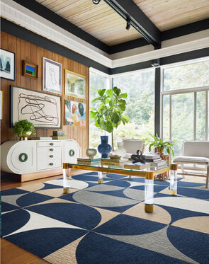 In the Deep - Bone: Solid Color Area Rugs & Carpet Tiles by FLOR