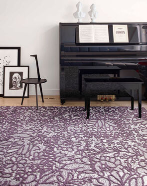 Floweret Lavender All Area Rugs Carpet Tiles By Flor