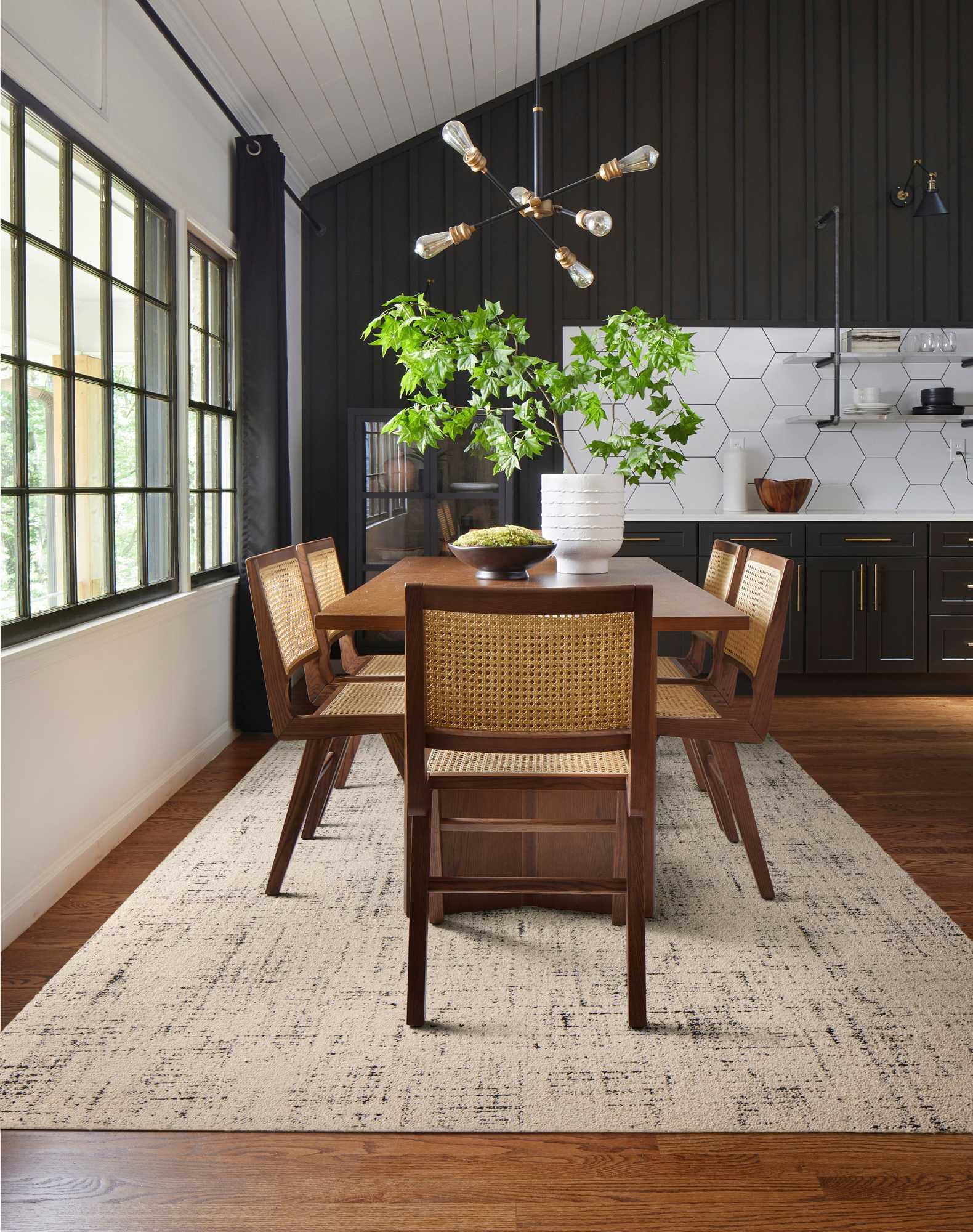 Tuxedo Pocket - Pearl: Patterned Area Rugs & Carpet Tiles by FLOR